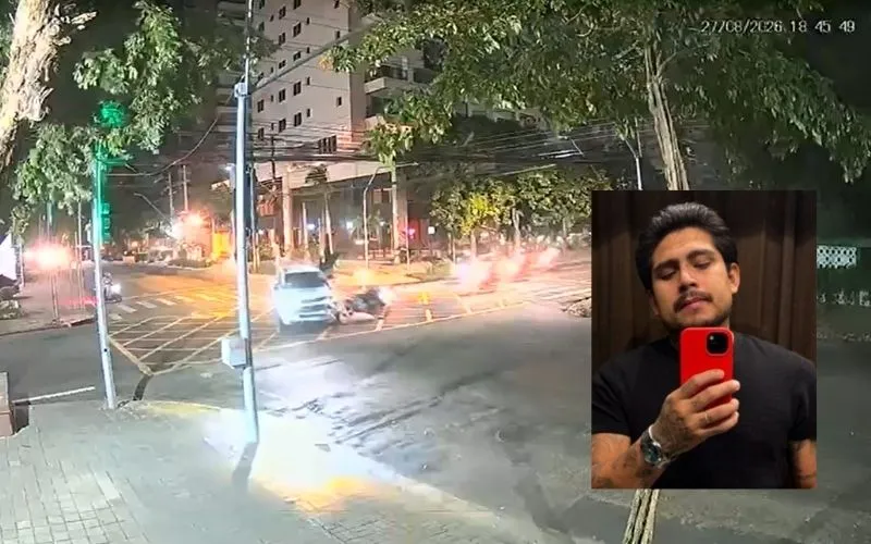 Vídeo mostra acidente que vitimou barbeiro no Adrianópolis