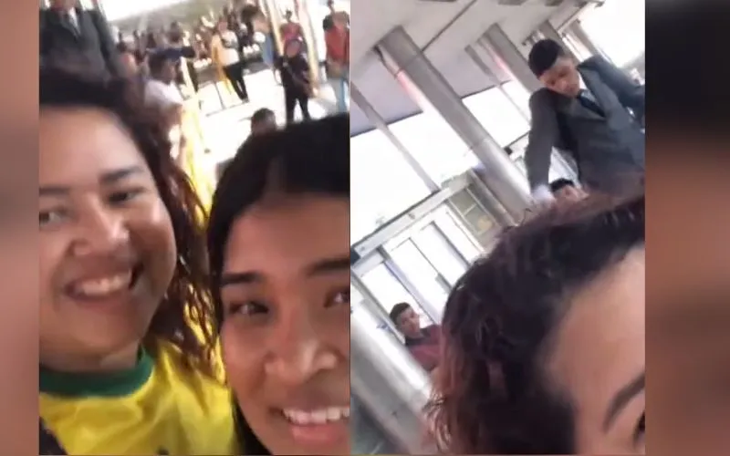 Amigas filmam reação de pregador após serem confundidas com casal lésbico em Manaus