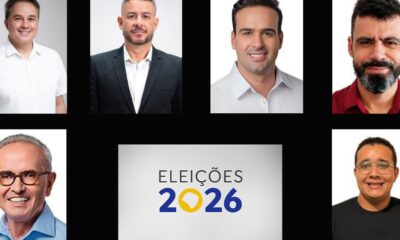 Confira quem são os seis candidatos a governador da Paraíba
