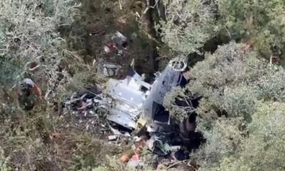 Bombeiros encontram helicóptero com corpo do cantor Rick