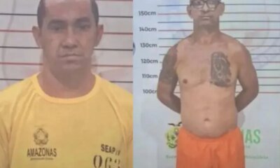 Homicida e "jack" que "trabalhavam pela liberdade" fogem de presídio no AM