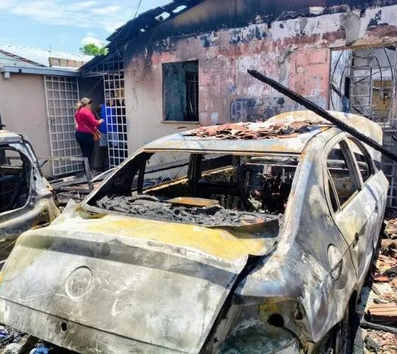 Discussão de casal levou homem a pôr fogo na casa em Manaus