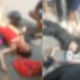 Mototaxista e passageira ficam gravemente feridos após colisão com ônibus em Manaus