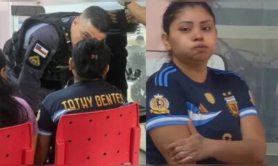Mulher esfaqueia companheira e chora arrependida em Manaus