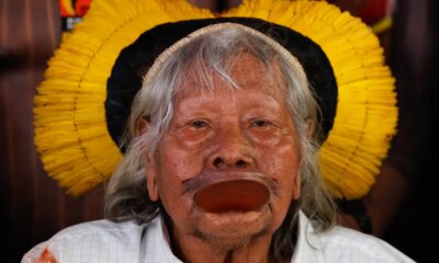 Cacique Raoni, de 94 anos, recebe cuidados paliativos em Mato Grosso
