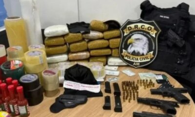 VEJA: Trio de 'arrochadores' da PM é preso em flagrante no Centro de Manaus