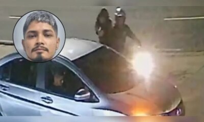 Veja o momento em que dupla é executada a tiros na Max Teixeira