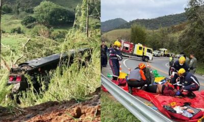 Cinco pessoas morrem em acidente com ônibus no interior de SP