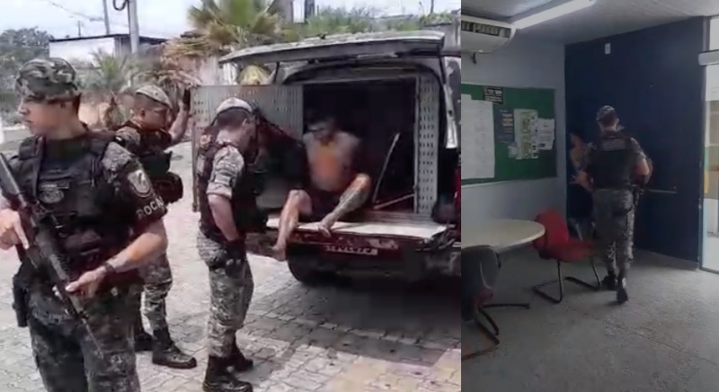 Tentou ‘meter fuga’ mas deu ruim! ROCAM fecha o cerco de homem com dr0gas no bairro da Glória, em Manaus; veja vídeo