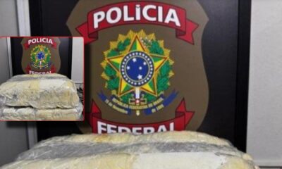 Manauara é presa com quase 34 kg de skunk em mala durante conexão em aeroporto