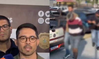 DEHS prende suspeito de m4tar mulher trans dentro de casa e aponta adol3scente como comparsa; veja vídeo
