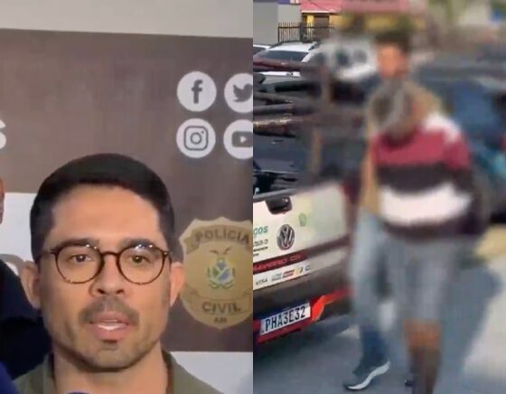 DEHS prende suspeito de m4tar mulher trans dentro de casa e aponta adol3scente como comparsa; veja vídeo
