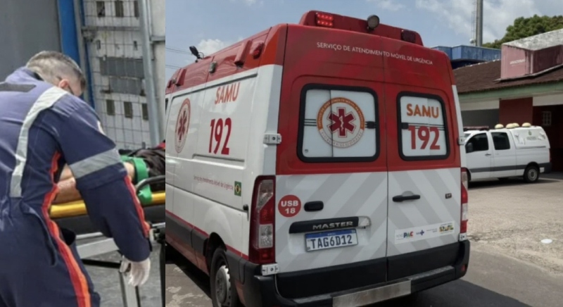 Briga de casal vira banho de s4ngue e homem pede socorro em frente a delegacia; entenda