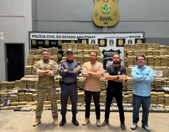 Denarc apreende 1,6 tonelada de skunk e causa prejuízo de R$ 32 milhões ao tráfico no Amazonas; veja vídeo