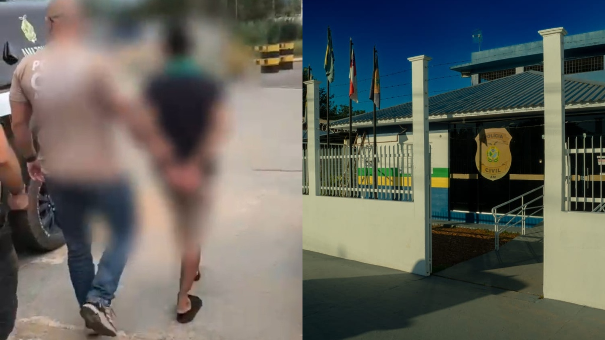 Homem é preso suspeito de cometer violência contra criança da própria família em Novo Airão