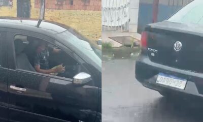 ‘Taradão’ é flagrado ‘batendo uma’ dentro de carro enquanto observava mulheres na Zona Leste de Manaus; veja vídeo