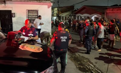 “Foram muitos tiros”: homem é crivado de balas e agoniza até a morte na zona norte de Manaus; veja vídeo