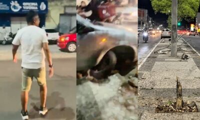 Motorista tenta fugir após atropelar e deixar fisioterapeuta agonizando; veja vídeo