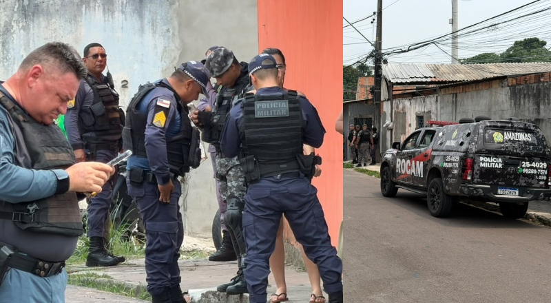 Tensão em Manaus: Força Tática é acionada e faz cerco em casa onde marido faz esposa e filho reféns; acompanhe ao vivo