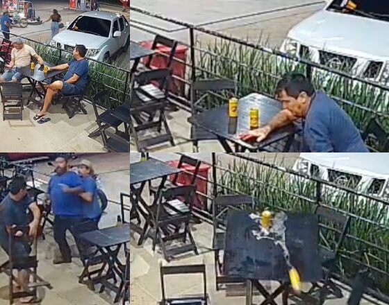 “A última breja”: vulgo ‘caloteiro’ leva cadeirada e se vinga matando colega a facadas; veja vídeo