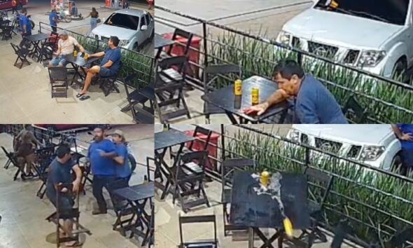 “A última breja”: vulgo ‘caloteiro’ leva cadeirada e se vinga matando colega a facadas; veja vídeo
