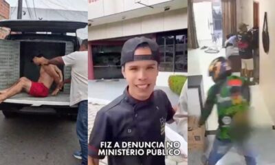 Irmão do influenciador Gatuxa é preso por assalto em que criança teve arma apontada para a cabeça em Manaus; veja vídeo