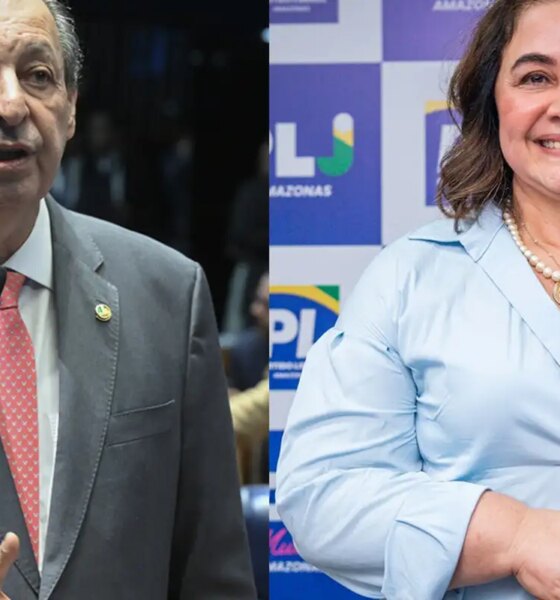 No Amazonas, eleitores vão escolher entre Aziz e Maria do Carmo