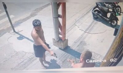Homem com 'Wi-Fi' na perna atira em morador de rua em Manaus