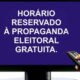 Começa nesta sexta a propaganda eleitoral gratuita no rádio e na TV