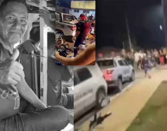 Idoso tenta separar briga de casal e acaba sendo assassinado a tiros em Urucurituba; veja vídeo