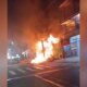 Incêndio atinge sucataria e mobiliza bombeiros na Avenida Itaúba