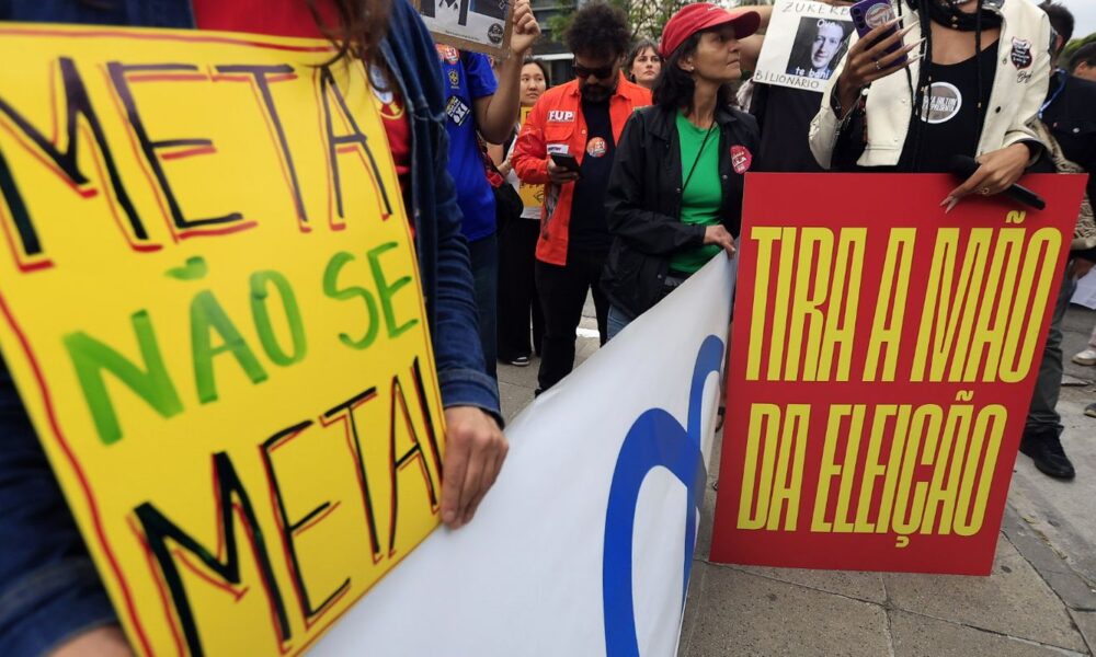 Justiça manda Meta excluir posts sobre demissão por voto político