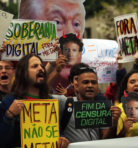 Ato em São Paulo cobra neutralidade da Meta nas eleições