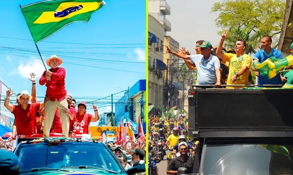 Lula faz comício em Natal e Flávio participa de moto-carreata no Rio