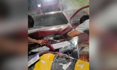 Motorista fica ferido após bater em acidente na Av. Coronel Teixeira