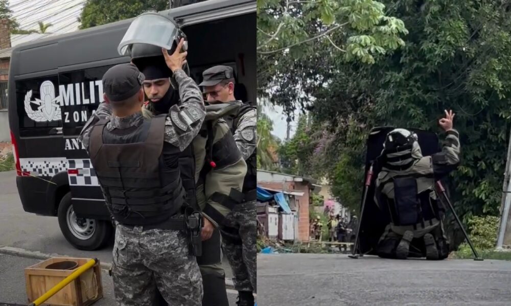 Alerta: Grupo MARTE é acionado na Cidade Nova por suspeita de explosivos perto de colégio eleitoral; veja vídeo