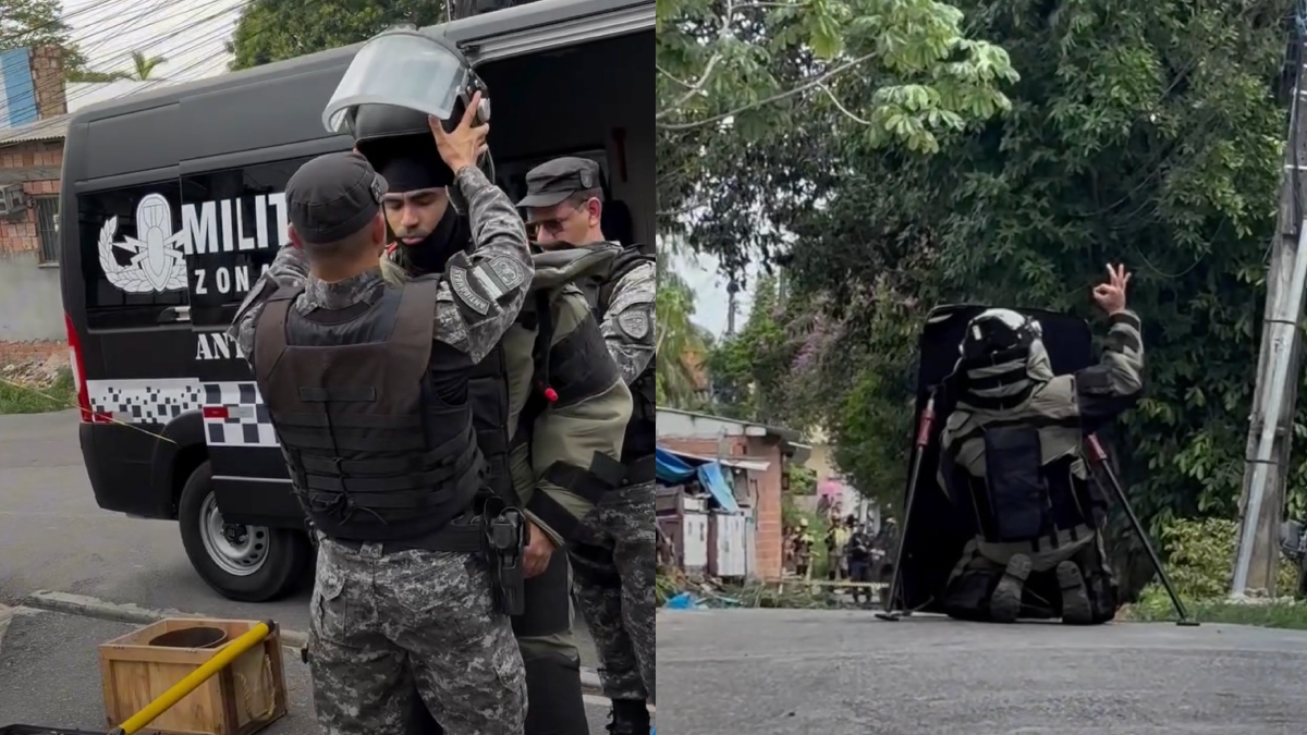 Alerta: Grupo MARTE é acionado na Cidade Nova por suspeita de explosivos perto de colégio eleitoral; veja vídeo