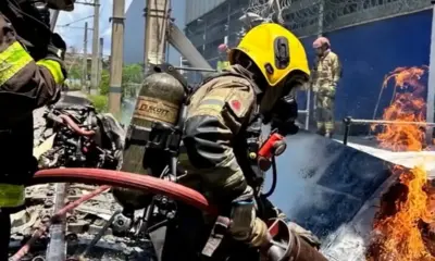 Piloto morre após queda de avião em pátio de manutenção do Metrô de BH