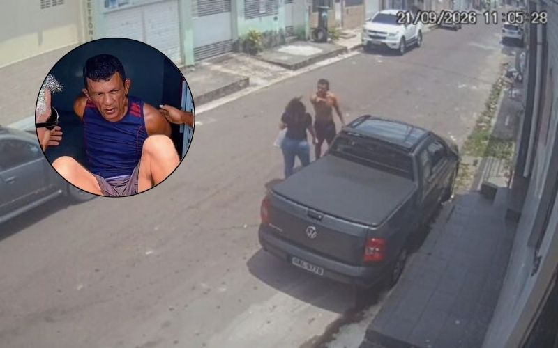 Polícia prende 'valentão' que deu soco em vizinha na Cidade Nova