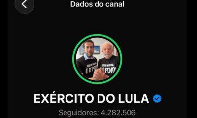 Campanha registra canal Exército do Lula na Justiça Eleitoral