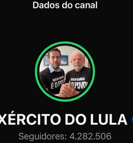 Campanha registra canal Exército do Lula na Justiça Eleitoral
