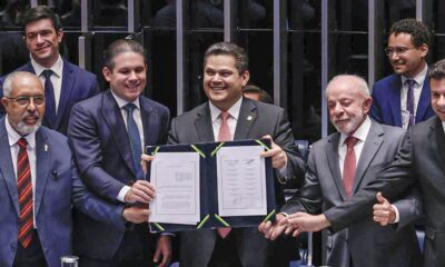Alcolumbre homenageia Paim no fim da 6x1; entenda motivo