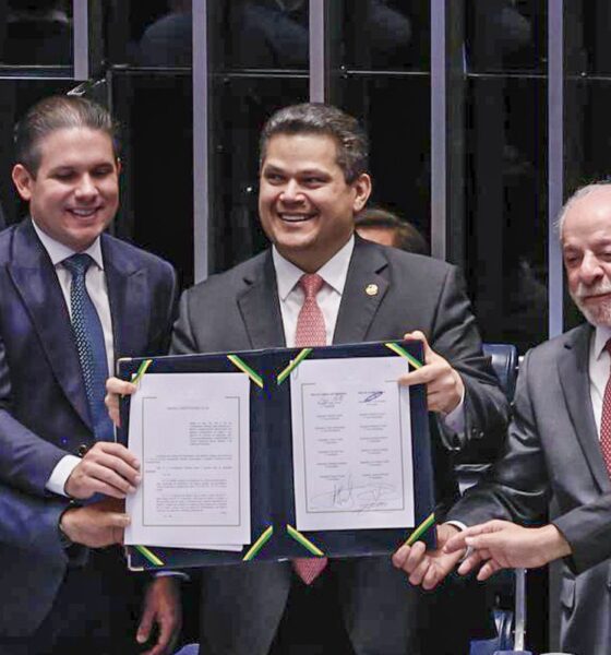 Alcolumbre homenageia Paim no fim da 6x1; entenda motivo